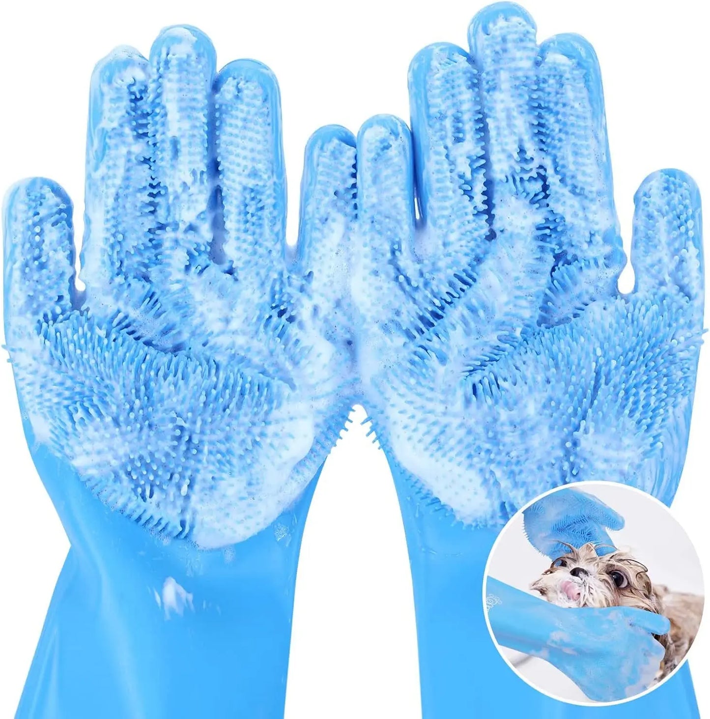 Gants de bain